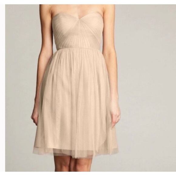 Jenny Yoo Dresses & Skirts - Jenny Yoo Collection Maia Convertible Strapless Tulle Dress Blush Size 14​​​